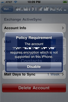 exchangetetheringdisable