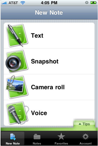 evernoteiphone