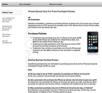 Apple vende el iPhone sin necesidad de firmar contrato de permanencia en Estados Unidos 3