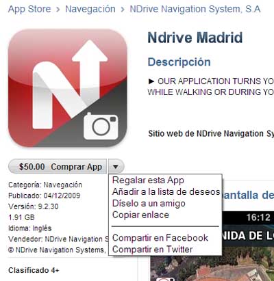 Comienza a obsequiar aplicaciones por medio de la App Store 3