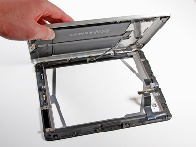 Disección total de un iPad 15