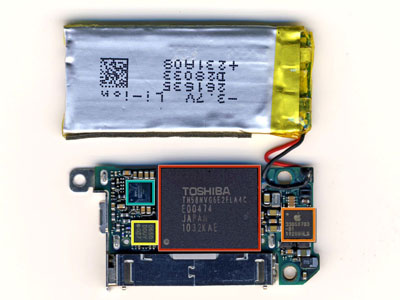 iFixit destripa el nuevo iPod nano 3