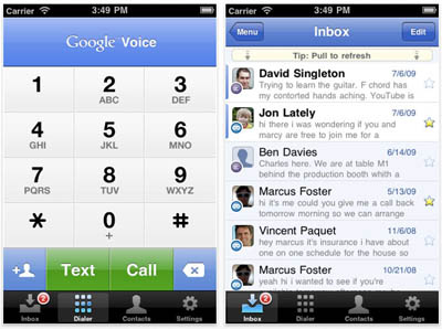 Google Voice regresa a la App Store 3