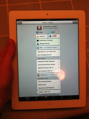 Jailbreak del iPad 2 conseguido 3