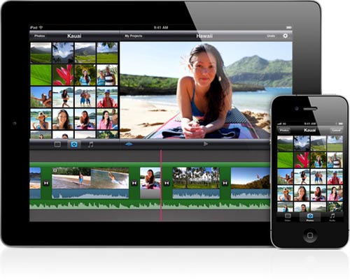 Apple actualiza iMovie y lanza Garage Band ambos para iOS 5