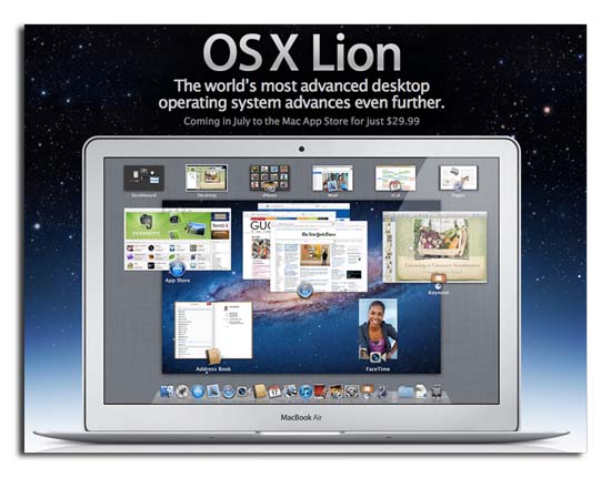 Mac OS X Lion podría estar disponible la próxima semana 3