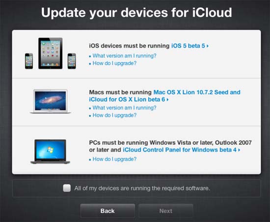 Comienza la migración de MobileMe a iCloud 17