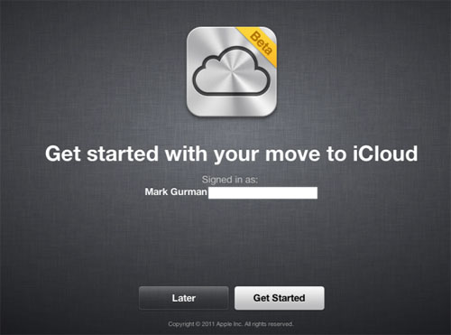 Comienza la migración de MobileMe a iCloud 9