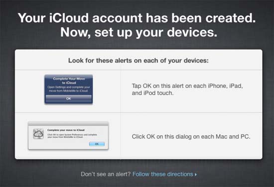 Comienza la migración de MobileMe a iCloud 18