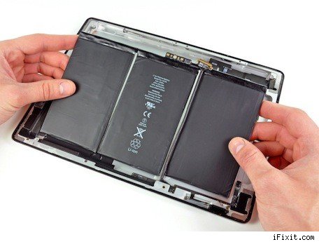 La batería del nuevo iPad tiene un 70% más de capacidad 3