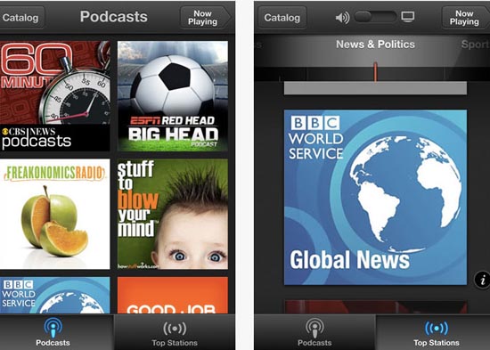 Nueva aplicación para Podcasts de Apple, disponible para iOS 3