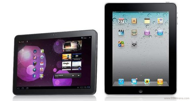 Samsung vs iPad Apple