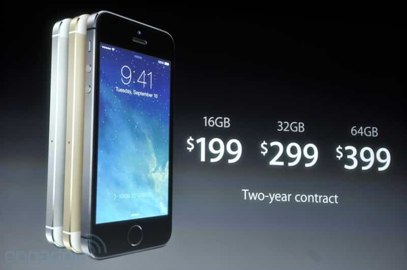 iphone 5s precio