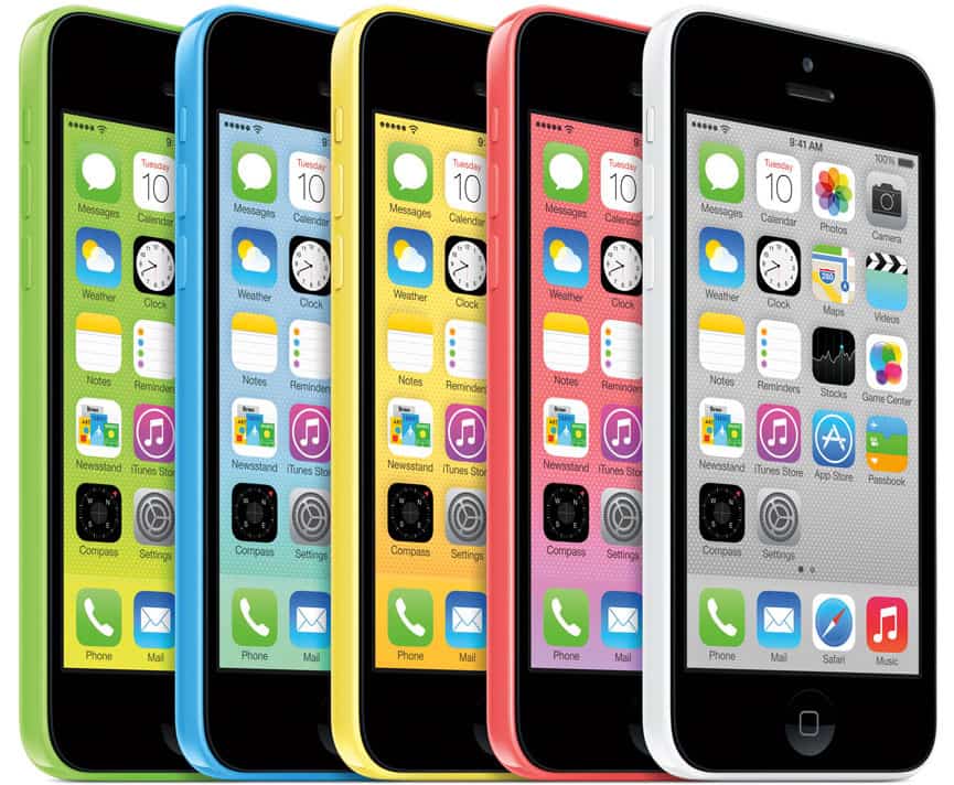 Apple y su excedente de iPhone 5C 6