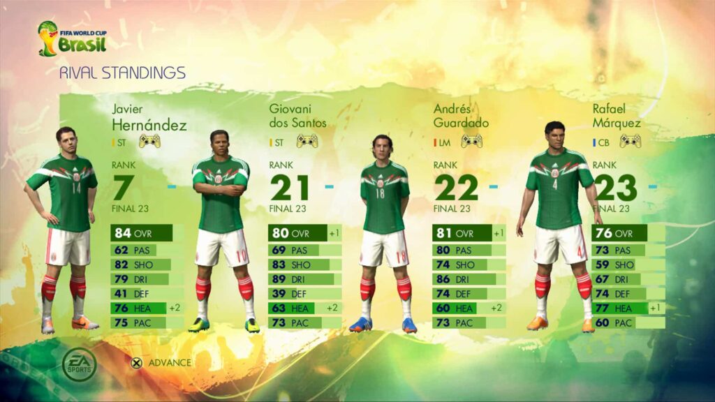 FIFA 2014 EA Sports Brazil iOS 2