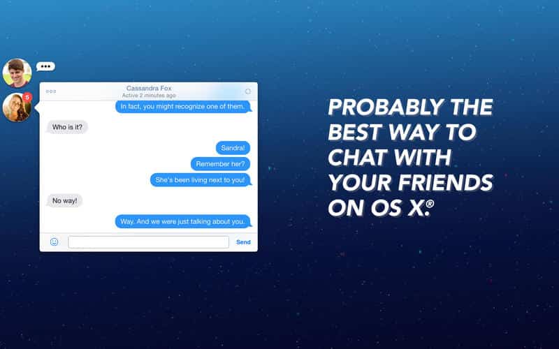 Facebook Chat Heads: excelente aplicación para OS X