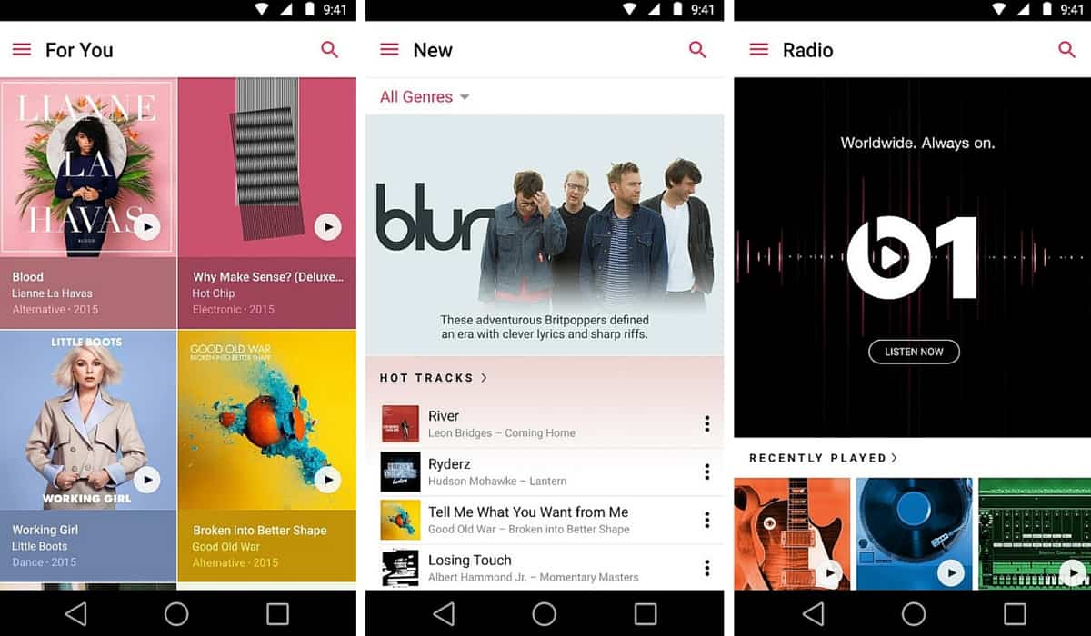 apple music para android