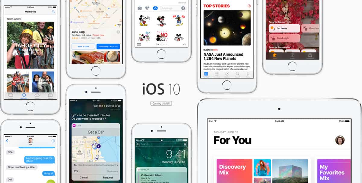 novedades de ios 10