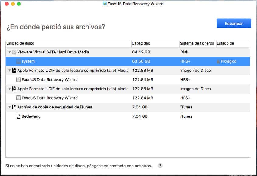 Recupera tus archivos eliminados de tu Mac con EaseUS Data Recovery Wizard for Mac Free 9