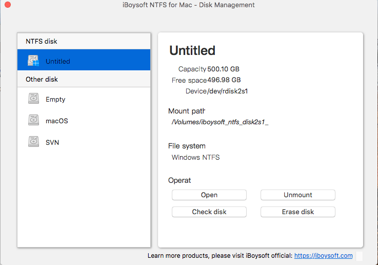 Cómo escribir en unidades NTFS en macOS 3