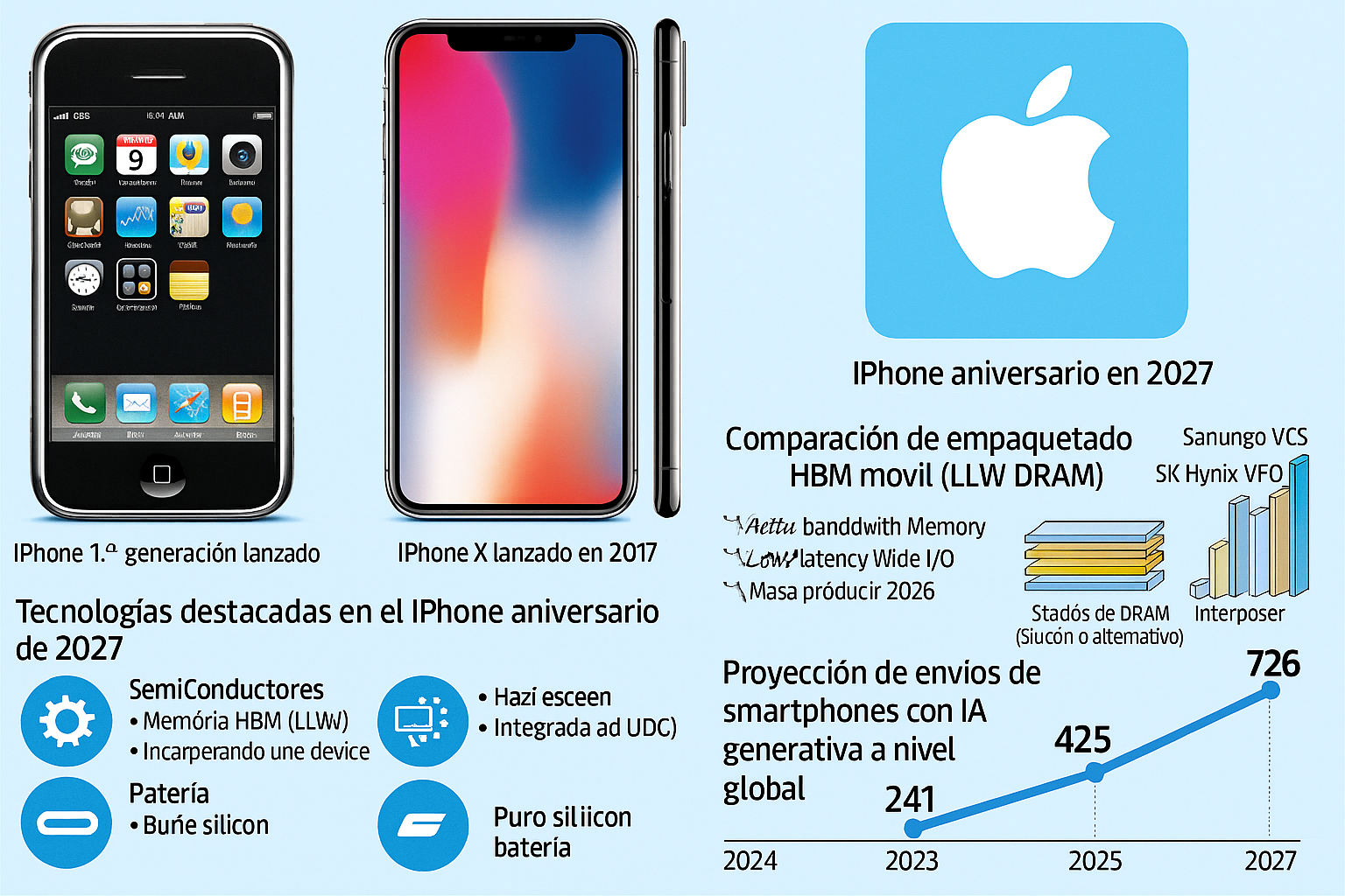 Apple prepara un iPhone revolucionario para su 20º aniversario en 2027 1 Apple prepara un iPhone revolucionario para su 20º aniversario en 2027 1