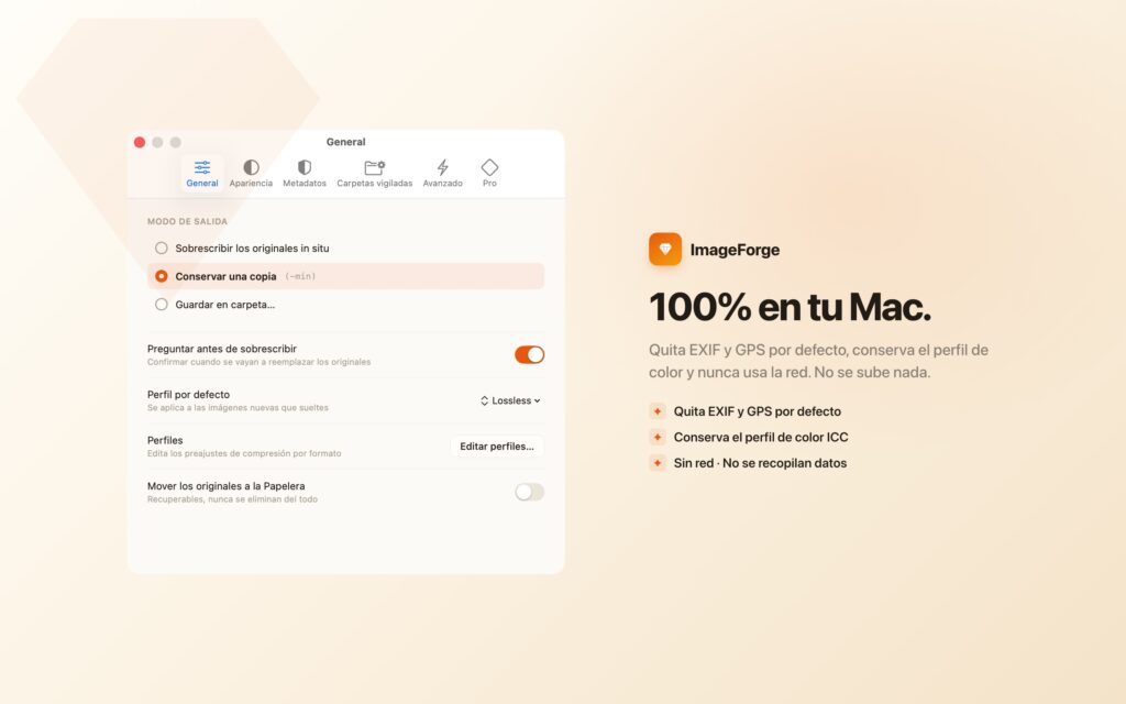 Imageforge Http ImageForge para Mac: comprimir imágenes sin subirlas a la nube - Appleismo