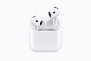 AirPods 5 y estuche de carga