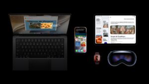Mac, iPhone, Apple Watch, iPad y Apple Vision Pro con las nuevas actualizaciones de Apple