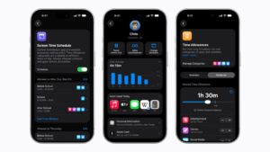 iPhone mostrando las nuevas funciones de seguridad infantil y control parental de Apple