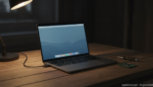 Portátil con Snapdragon ejecutando un Hackintosh con macOS 27