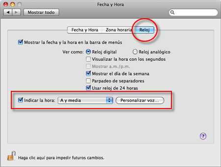 Recordatorio horario con sonido 6 Recordatorio horario con sonido 6