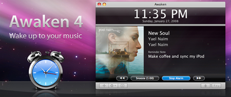 Awaken 4, otra aplicación para convertir tu Mac en un despertador 3