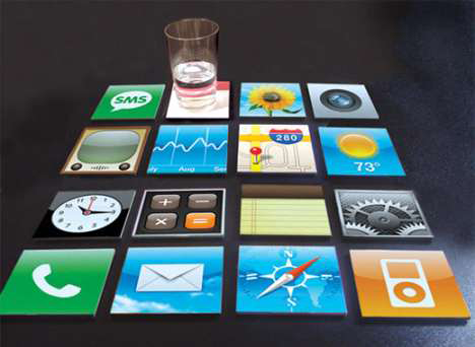 Posavasos iPhone