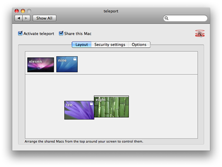 Teleport 1.0, controla varios Mac con un solo teclado y raton 3 Teleport 1.0, controla varios Mac con un solo teclado y raton 3