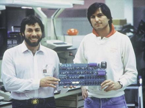 Steve Jobs y Steve Wozniak