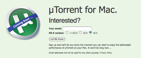 uTorrent para Mac